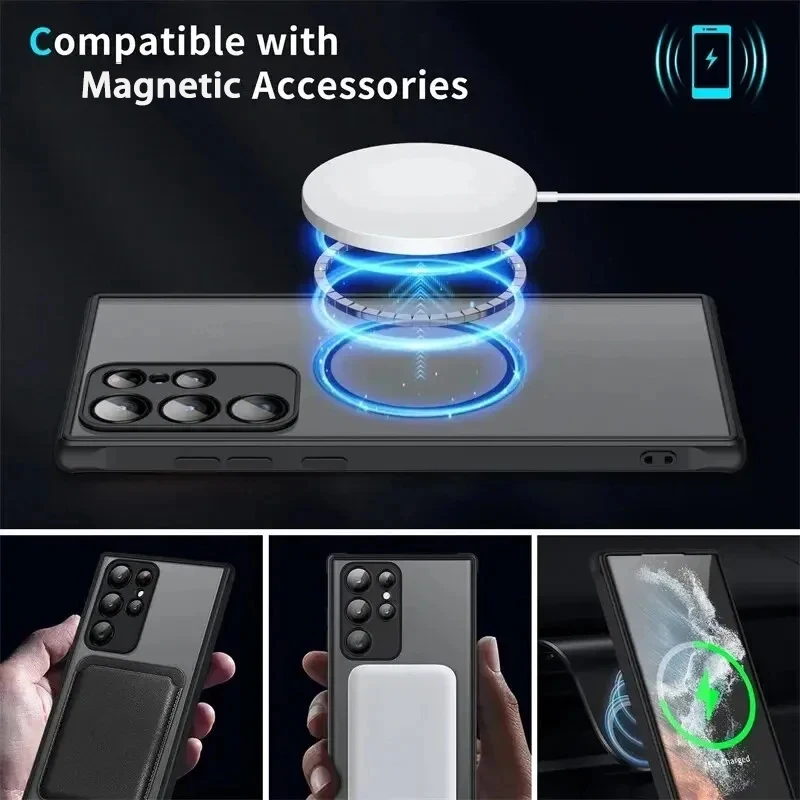 For Magsafe Magnetic Phone Case For Samsung