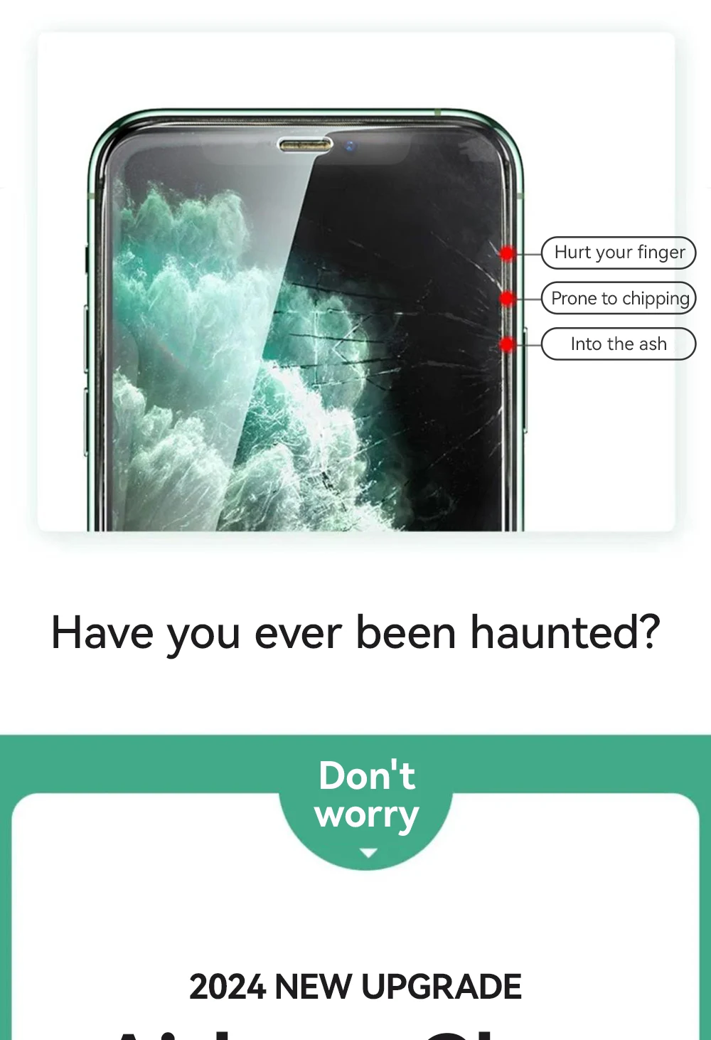 Full Screen Tempered Glass Protection for iPhone Full Screen Tempered Glass Protection for iPhone