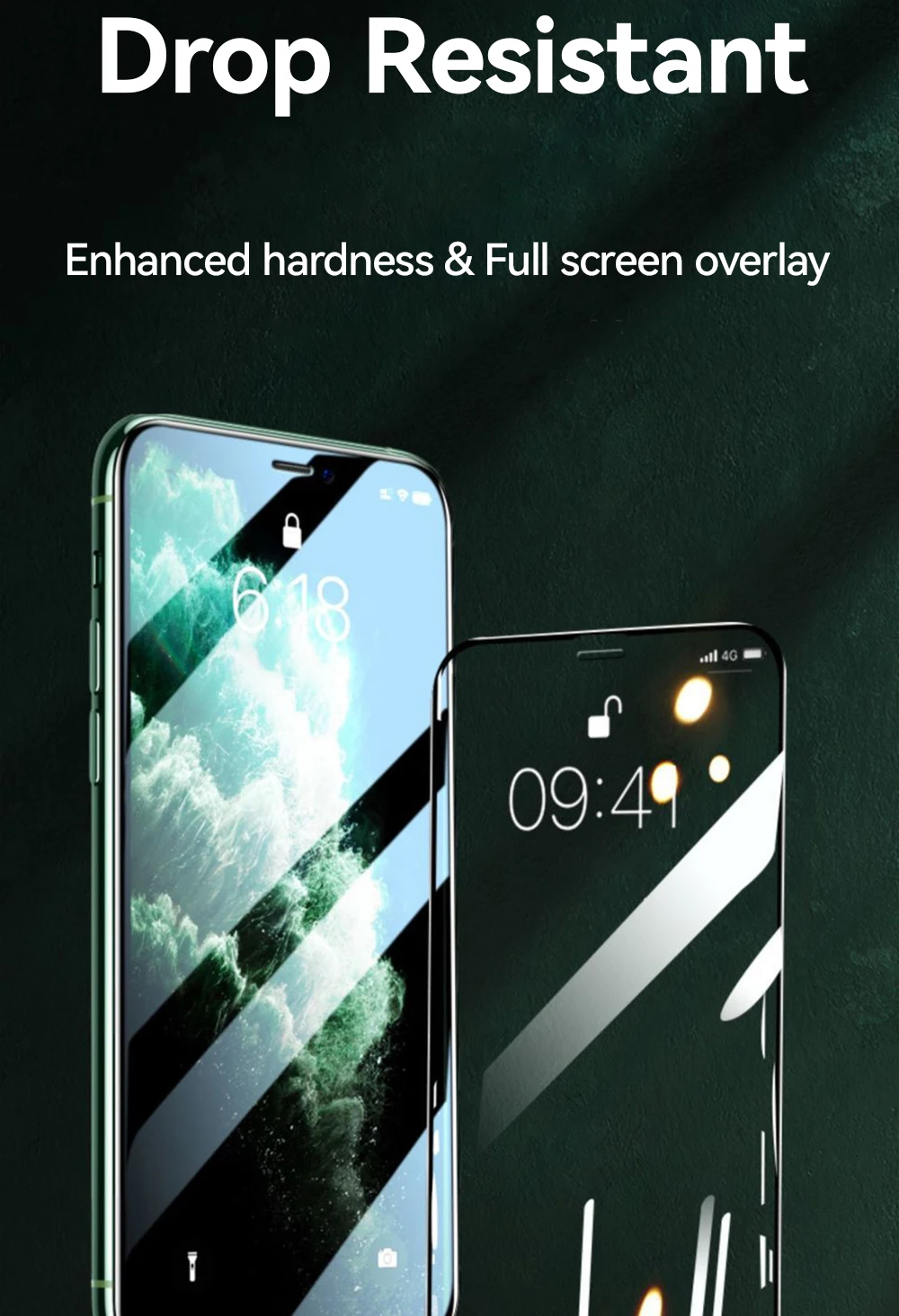 Full Screen Tempered Glass Protection for iPhone Full Screen Tempered Glass Protection for iPhone