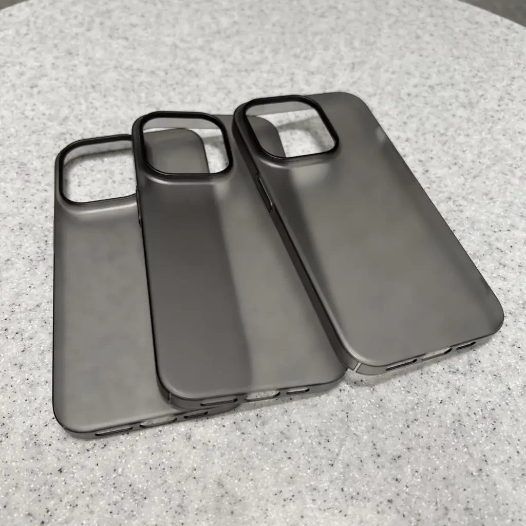 Ultra Thin Matte Hard PC Translucent Clear Phone Case For iPhone Slim Skin Back Cover