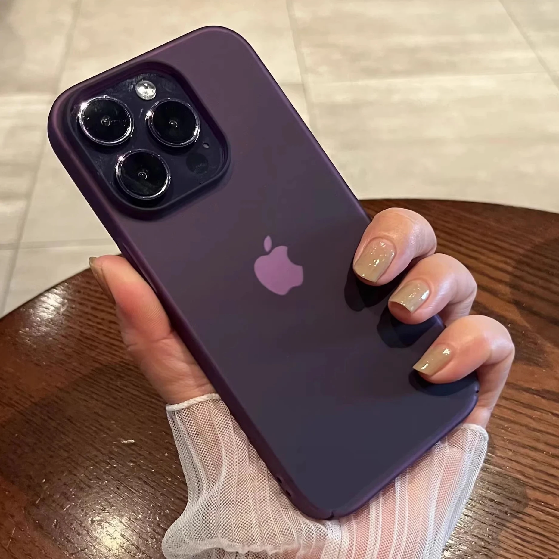 Ultra Thin Matte Hard PC Translucent Clear Phone Case For iPhone Slim Skin Back Cover