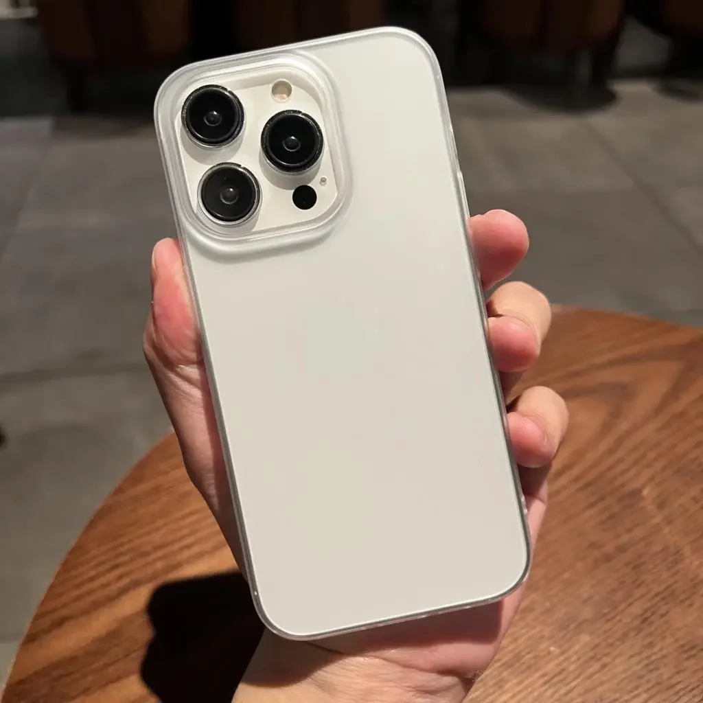 Ultra Thin Matte Hard PC Translucent Clear Phone Case For iPhone Slim Skin Back Cover