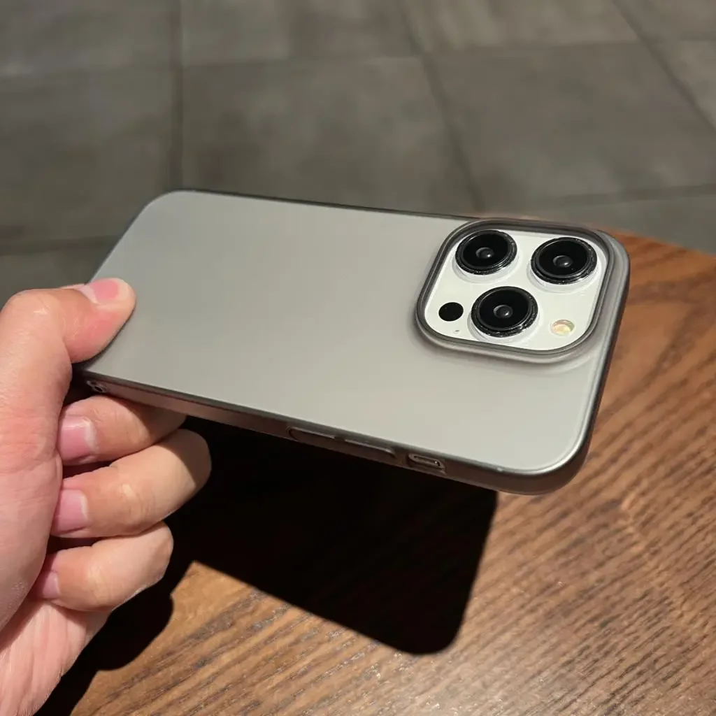 Ultra Thin Matte Hard PC Translucent Clear Phone Case For iPhone Slim Skin Back Cover