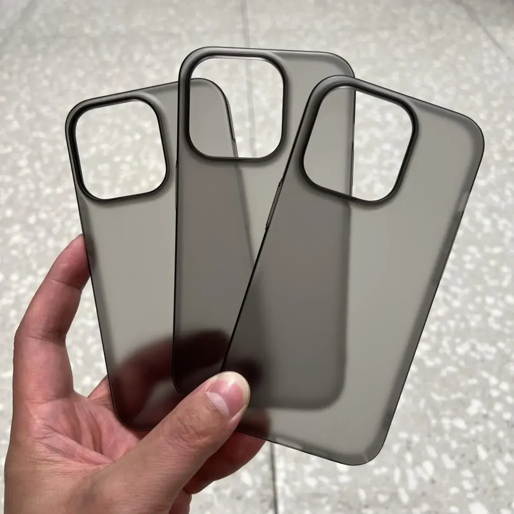 Ultra Thin Matte Hard PC Translucent Clear Phone Case For iPhone Slim Skin Back Cover