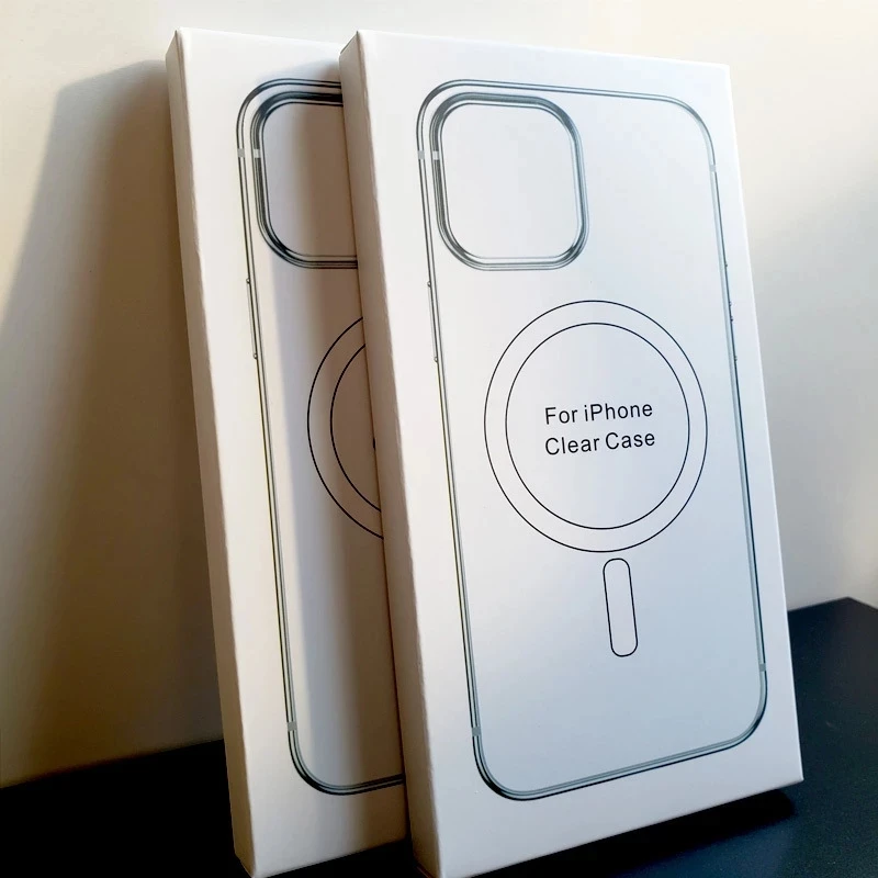 Hard Crystal Original Magnectic Case For iPhone Magsafe Wireless Charging Cover