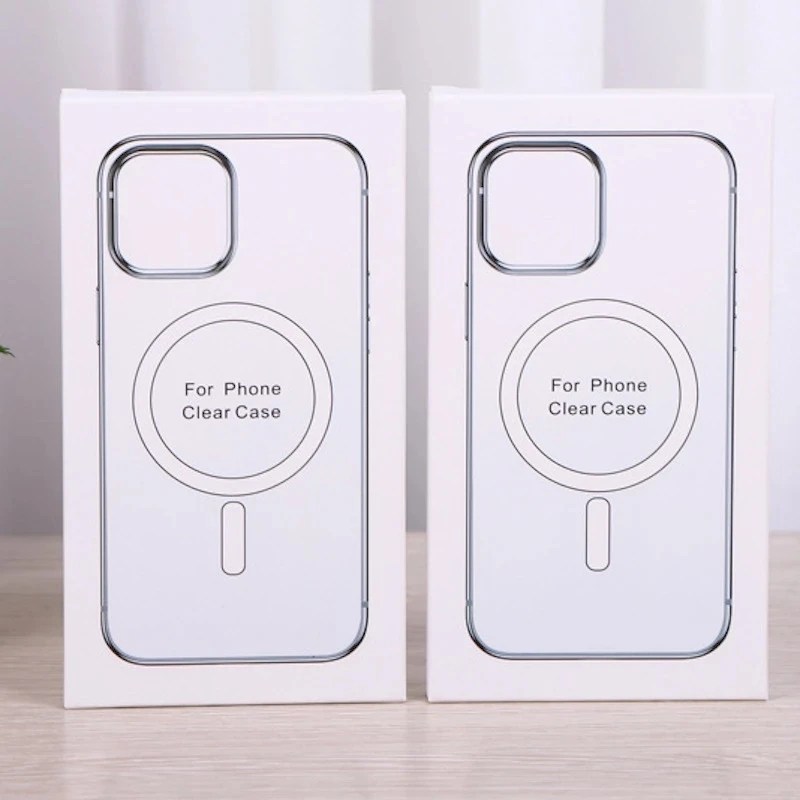 Hard Crystal Original Magnectic Case For iPhone Magsafe Wireless Charging Cover