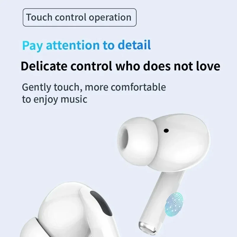 A7Pro ENC Wireless Earphones Bluetooth 5.3 Headphones TWS HIfI Noise Cancell Stereo Music Earbuds Touch Control Earbuds