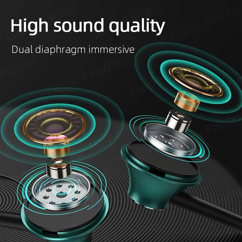 USB Type C Headphone HiFi Bass Stereo Volume Control Mic 3.5mm Wired Earbuds USB Type C Headphone HiFi Bass Stereo Volume Control Mic 3.5mm Wired Earbuds