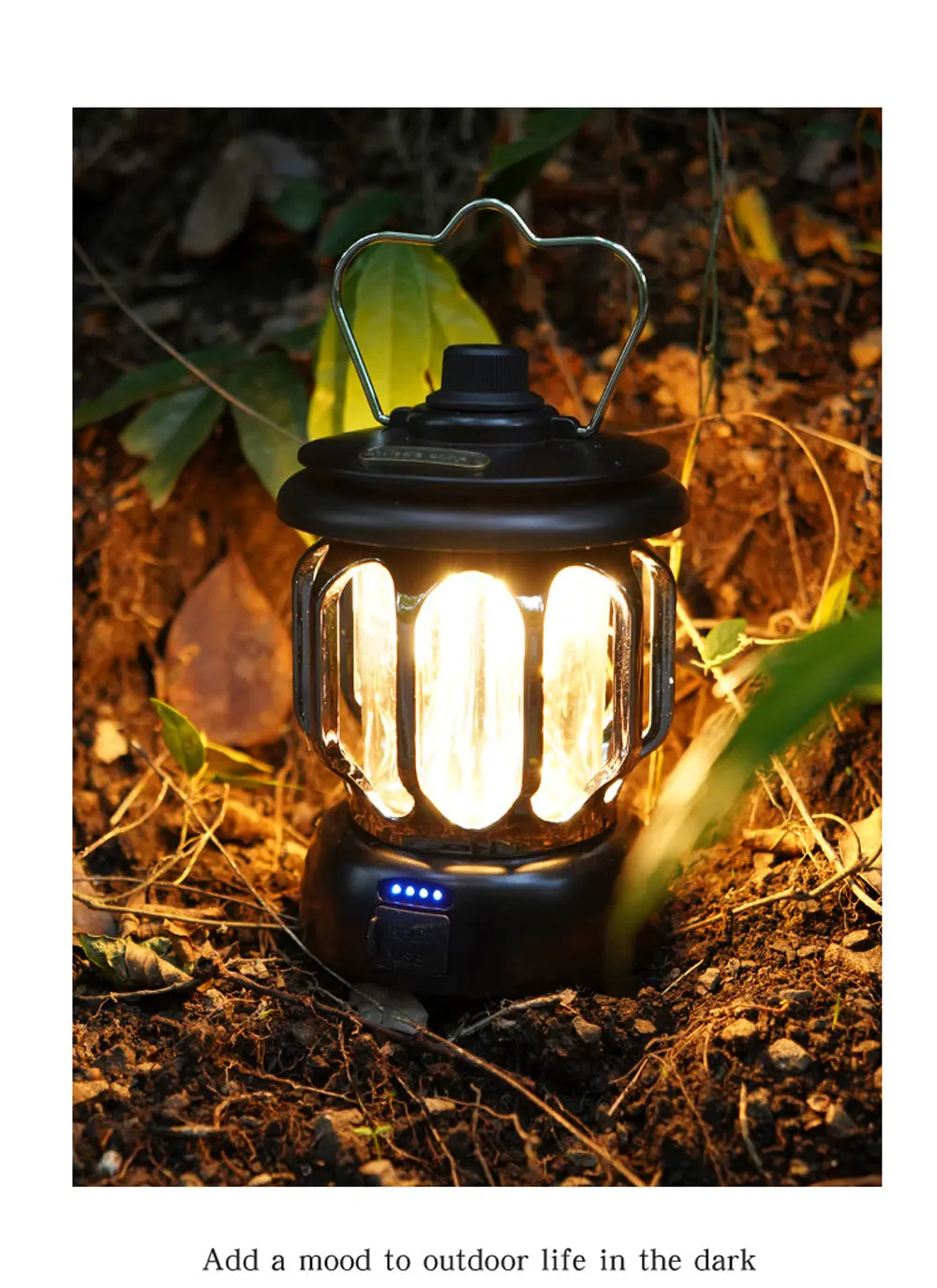 Retro Portable Camping Lantern 6000mAh Outdoor Kerosene Vintage Camp Lamp 3 Lighting Modes Tent Light for Hiking Climbing Yard Retro Portable Camping Lantern 6000mAh Outdoor Kerosene Vintage Camp Lamp 3 Lighting Modes Tent Light for Hiking Climbing Yard