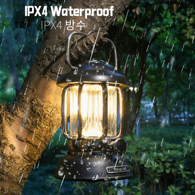 Retro Portable Camping Lantern 6000mAh Outdoor Kerosene Vintage Camp Lamp 3 Lighting Modes Tent Light for Hiking Climbing Yard Retro Portable Camping Lantern 6000mAh Outdoor Kerosene Vintage Camp Lamp 3 Lighting Modes Tent Light for Hiking Climbing Yard