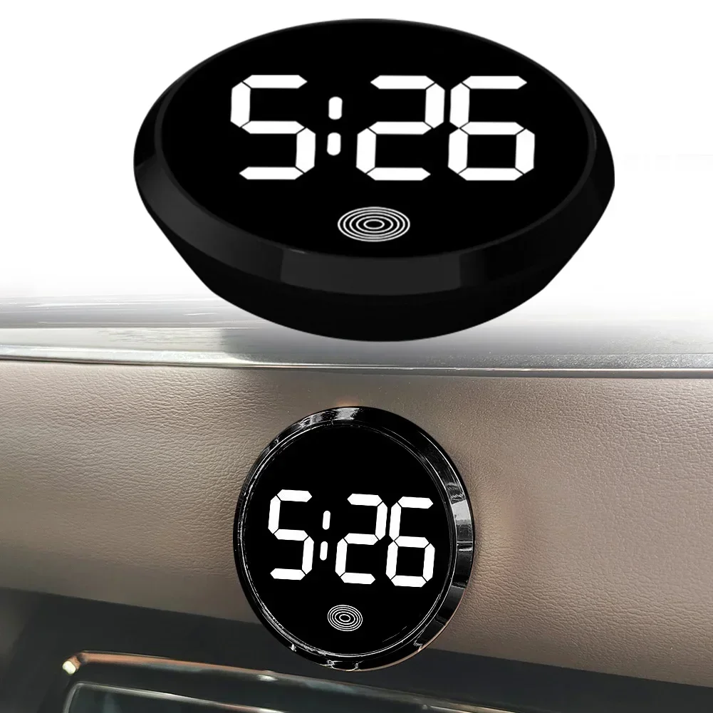 Car Luminous Car Clock Touch Type LED Electronic Watch Vehicle Car Supplies Novelty For Most Cars Accessories Car Luminous Car Clock Touch Type LED Electronic Watch Vehicle Car Supplies Novelty For Most Cars Accessories