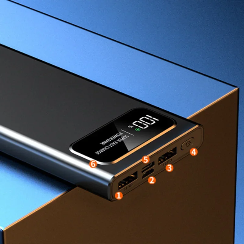 200000mah Digital Display Battery High Capacity Power Bank 120w Power Bank Super Fast Charging For Iphone Samsung Xiaomi Huawei 200000mah Digital Display Battery High Capacity Power Bank 120w Power Bank Super Fast Charging For Iphone Samsung Xiaomi Huawei