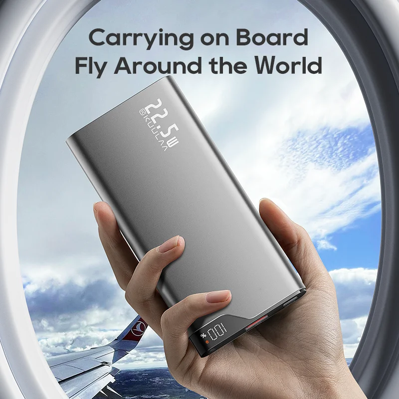 Power Bank 10000mAh Portable Charger PowerBank Fast Charging External Battery