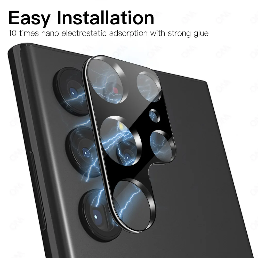 Camera Lens Protector for Samsung Galaxy S24 S23 S22 S21 Ultra Plus FE Back Camera Tempered Glass Cover Protection Accessories