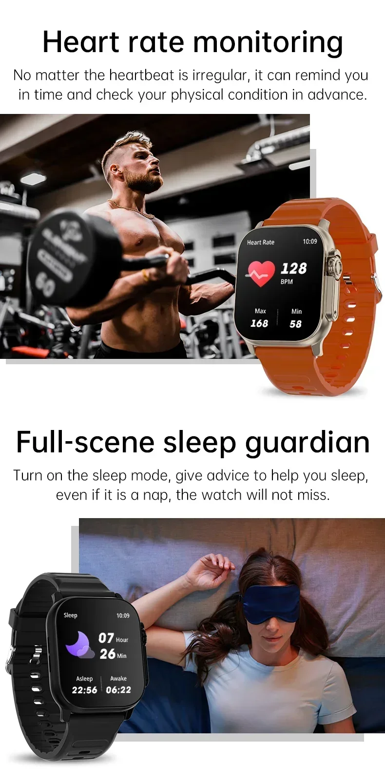 2024 New Smart Watch T10 U2 Watch Ultra IWO Watch Ultra NFC Smartwatch Series 9 Bluetooth Call 2.2 Inch Wireless Fitness Watch 2024 New Smart Watch T10 U2 Watch Ultra IWO Watch Ultra NFC Smartwatch Series 9 Bluetooth Call 2.2 Inch Wireless Fitness Watch