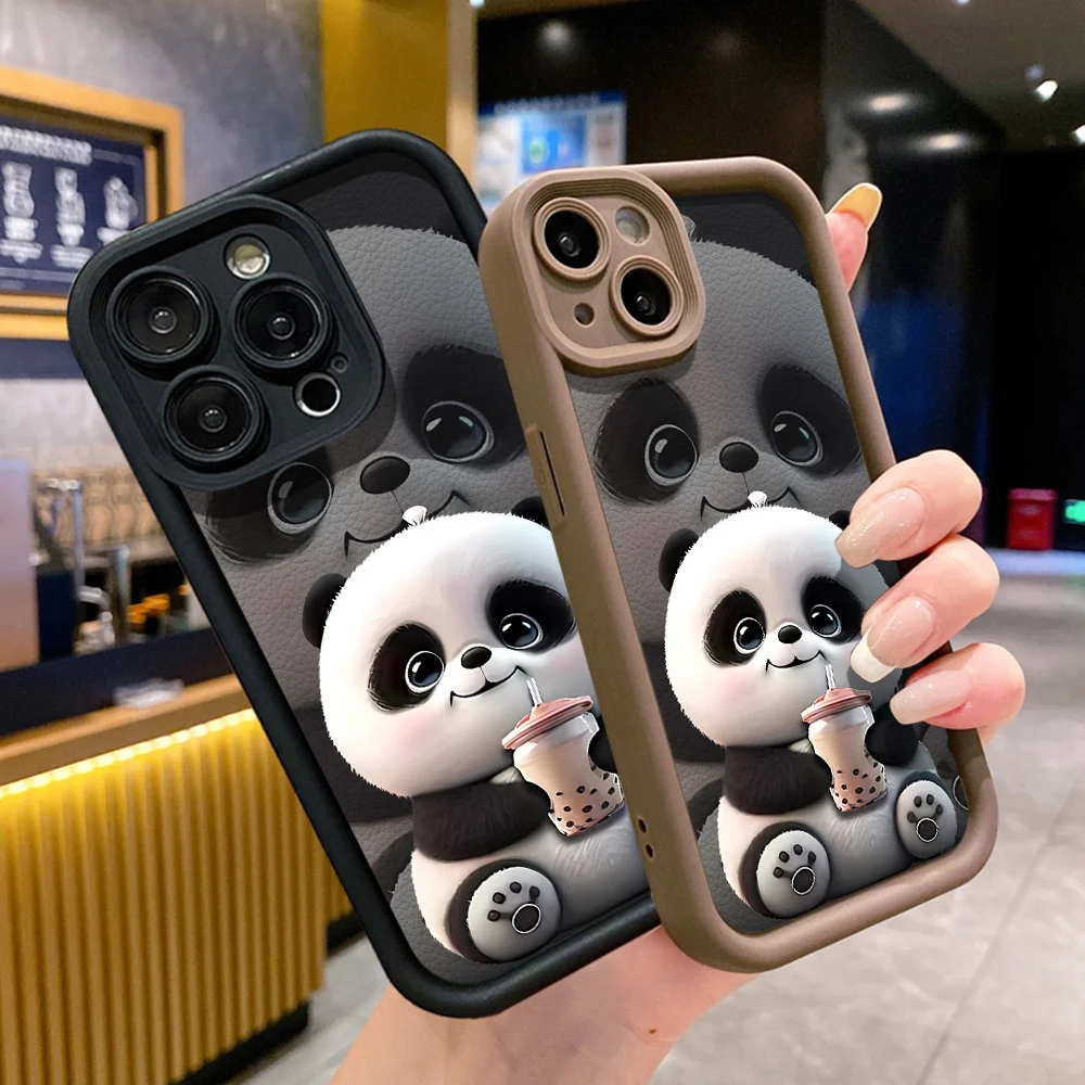 Panda Soft TPU Case For iPhone 15 Pro Max Cases iPhone 16 13 14 11 12 7 8 Plus SE 15promax 15pro 16pro 16promax Cover Funda Panda Soft TPU Case For iPhone 15 Pro Max Cases iPhone 16 13 14 11 12 7 8 Plus SE 15promax 15pro 16pro 16promax Cover Funda