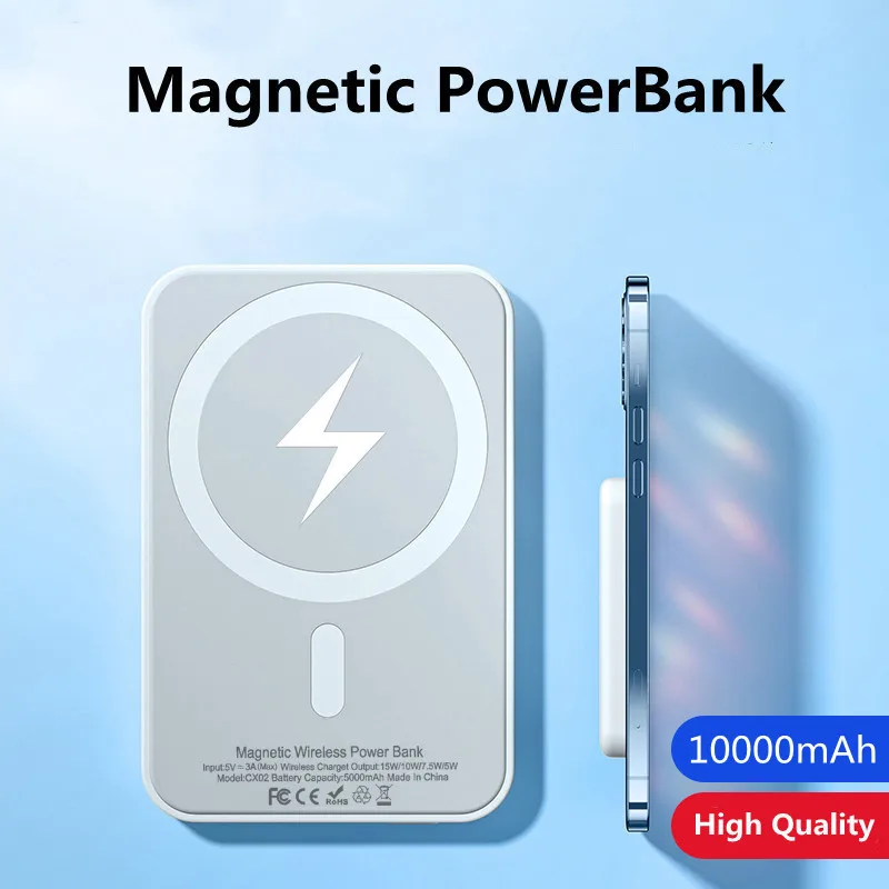 Magnetic Powerbank For iPhone Original External Battery Portable Wireless Charger for apple magsafe Power Bank Spare Battery Magnetic Powerbank For iPhone Original External Battery Portable Wireless Charger for apple magsafe Power Bank Spare Battery