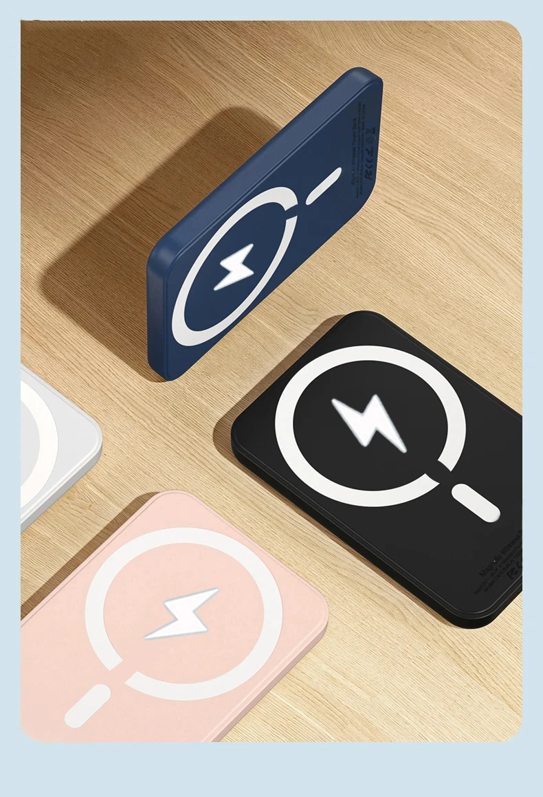 Magnetic Powerbank For iPhone Original External Battery Portable Wireless Charger for apple magsafe Power Bank Spare Battery Magnetic Powerbank For iPhone Original External Battery Portable Wireless Charger for apple magsafe Power Bank Spare Battery