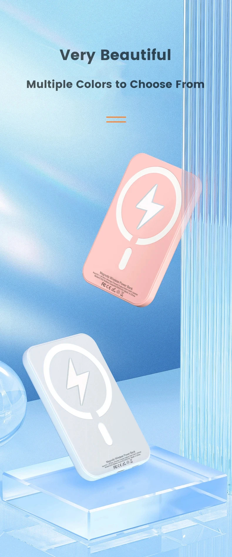 Magnetic Powerbank For iPhone Original External Battery Portable Wireless Charger for apple magsafe Power Bank Spare Battery Magnetic Powerbank For iPhone Original External Battery Portable Wireless Charger for apple magsafe Power Bank Spare Battery