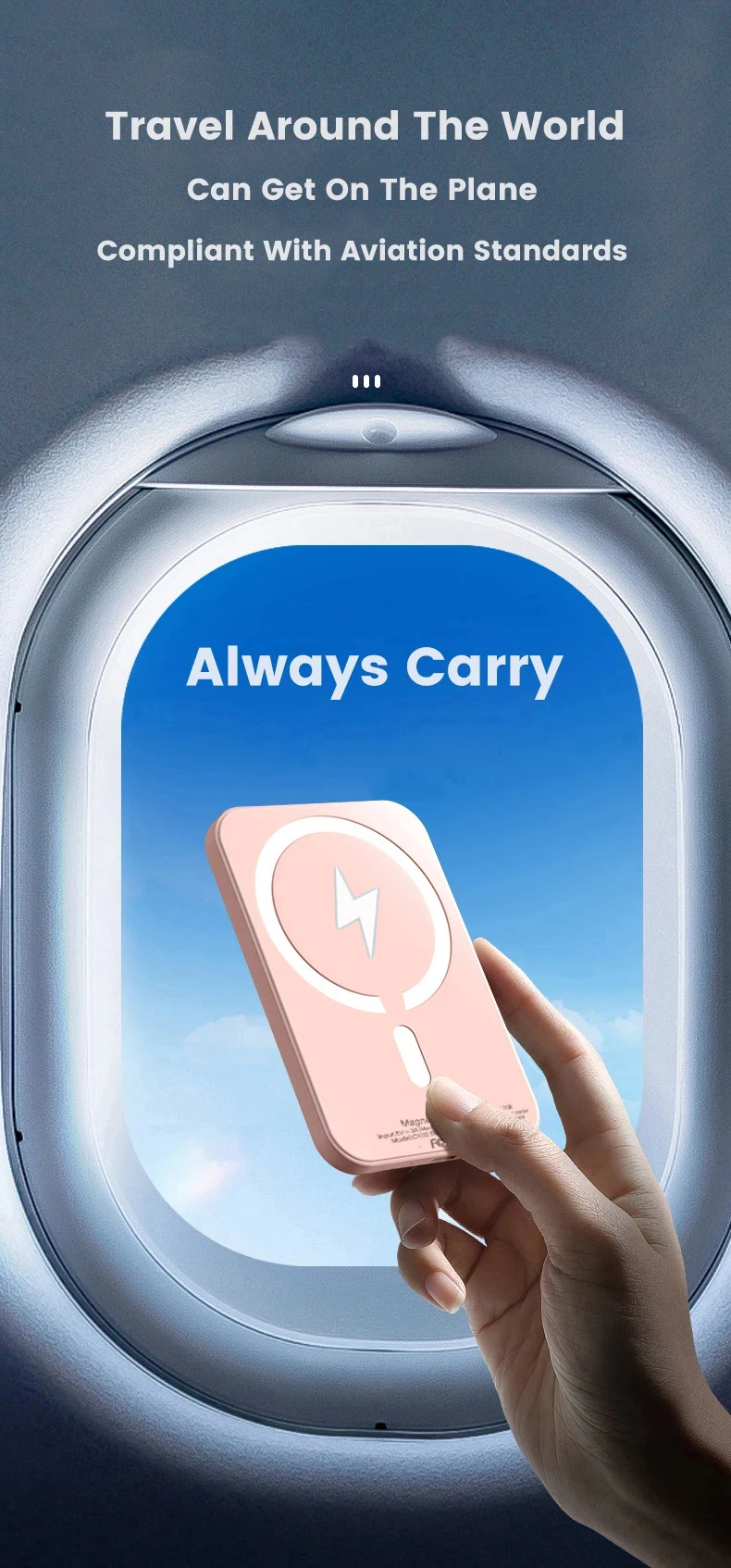 Magnetic Powerbank For iPhone Original External Battery Portable Wireless Charger for apple magsafe Power Bank Spare Battery Magnetic Powerbank For iPhone Original External Battery Portable Wireless Charger for apple magsafe Power Bank Spare Battery