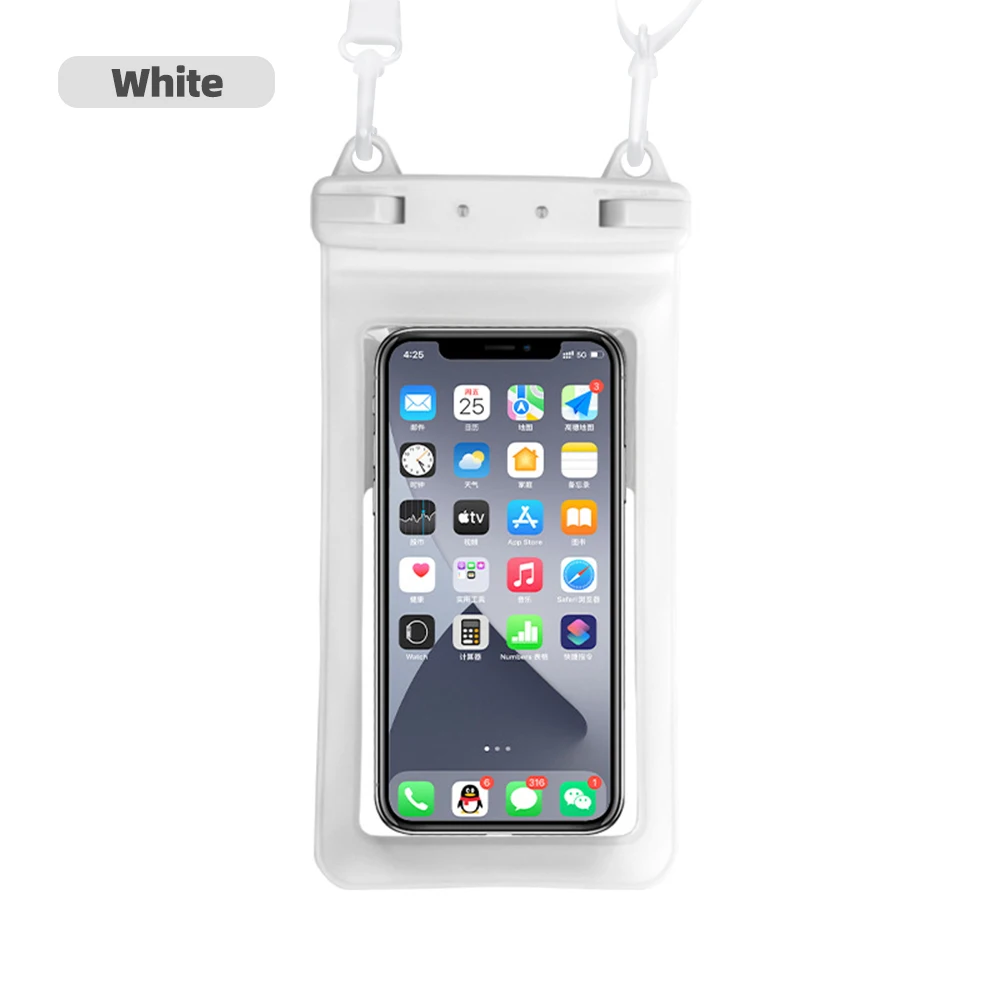 FONKEN Full View Waterproof Case for Phone Underwater Snow Rainforest Transparent Dry Bag Swimming Pouch Big Mobile Phone Covers FONKEN Full View Waterproof Case for Phone Underwater Snow Rainforest Transparent Dry Bag Swimming Pouch Big Mobile Phone Covers